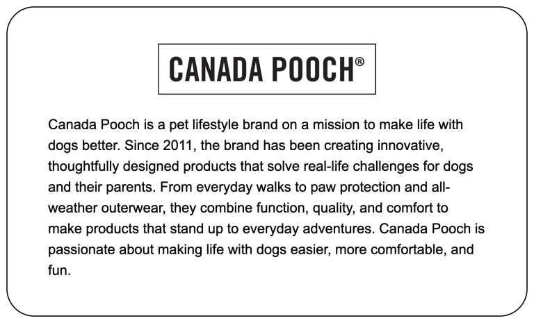 Brand Partners Section Image - Canada Pooch